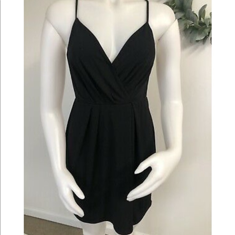 Bcbgeneration black wrap dress